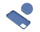 Husa Forcell Lite Silicone Soft, Compatibila Cu iPhone 14 Pro, Interior Alcantara, Albastru