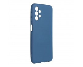 Husa Forcell Lite Silicone Soft, Compatibila Cu Samsung Galaxy A13 4G, Interior Alcantara, Albastru