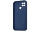 Husa Forcell Lite Silicone Soft, Compatibila Cu Xiaomi Redmi 10c, Interior Alcantara, Albastru