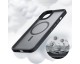 Carcasa TECH-PROTECT MAGMAT MagSafe compatibila cu iPhone 12/12 Pro Black/Clear