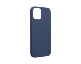 Husa Spate UPzz Soft Compatibila Cu iPhone 14, Silicon Slim Soft, Grosime 0.5mm, Albastru Navy