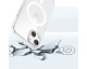 Husa Upzz MagSafe AntiShock Compatibila Cu iPhone 13, Tehnologie Air Cushion, Transparenta