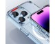 Husa Upzz Magsafe Antishock Compatibila Cu iPhone 14 Pro Max, Tehnologie Air Cushion, Transparenta