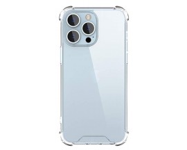 Husa Spate Upzz Armor Crystal Compatibila Cu iPhone 14 Pro Max, Tehnologie Air Cusion, Rezistenta La Socuri, Transparent