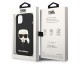 Husa Spate Karl Lagerfeld Compatibila Cu iPhone 14 Plus, Silicone Karl Head, Negru - 9085414