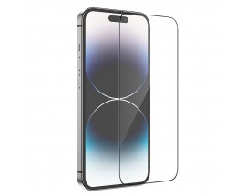 Folie Sticla Securizata Hoco G9 Compatibila Cu iPhone 14 Pro Max, Hd Full Screen, Rezistenta 9h, Full Glue