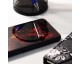 Husa Spate Premium Upzz Techsuit Glaze, Compatibila Cu iPhone 14 Pro Max, Red Nebula