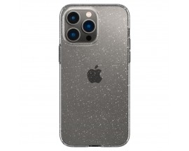 Husa Spate Spigen Liquid Crystal, Compatibila Cu iPhone 14 Pro Max, Silicon, Transparent Glitter