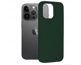 Husa Spate Upzz Techsuit Soft Edge, Compatibila Cu iPhone 14 Pro, Verde Inchis