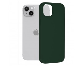Husa Spate Upzz Techsuit Soft Edge, Compatibila Cu iPhone 14, Verde Inchis