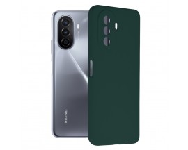Husa Spate Upzz Techsuit Soft Edge, Compatibila Cu Huawei Nova Y70, Verde Inchis