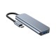 Adaptor HUB aluminiu 4-in-1 Tech-Protect V1 USB Type-C - 4x USB 3.0, Gri