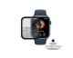 Folie de sticla PanzerGlass pentru Apple Watch Series 7, 45mm, Transparenta / Rama Neagra