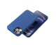 Husa Spate Roar Colorful Jelly, Compatibila Cu iPhone 14 Pro, Silicon Soft, Albastru Navy