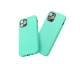 Husa Spate Roar Colorful Jelly, Compatibila Cu iPhone 14 Pro, Silicon Soft, Verde Mint