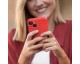 Husa Spate Upzz Magsafe Compatibila Cu iPhone 14, Microfibra La Interior, Red