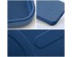 Husa Spate Upzz Magsafe Compatibila Cu iPhone 14, Microfibra La Interior, Blue