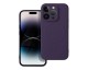 Husa Spate Upzz Magsafe Compatibila Cu iPhone 14 Pro Max, Microfibra La Interior, Dark Purple