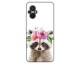 Husa Silicon Soft Upzz Print, Compatibila Cu Xiaomi Poco M5, Cute Raccoon