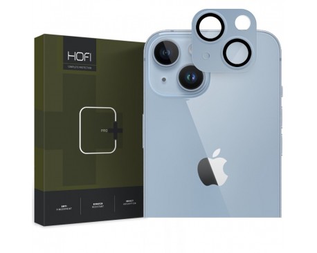 Protectie Camera Sticla Securizata Hofi Alucam Pro Compatibila Cu iPhone 14 / 14 Plus, Blue