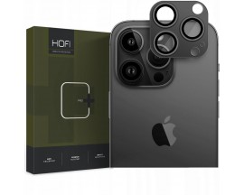 Protectie Camera Sticla Securizata Hofi Alucam Pro Compatibila Cu iPhone 14 Pro / 14 Pro Max, Negru