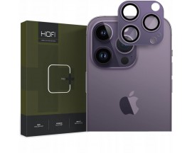 Protectie Camera Sticla Securizata Hofi Alucam Pro Compatibila Cu iPhone 14 Pro / 14 Pro Max, Purple