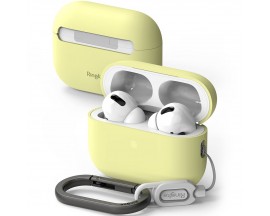 Husa Ringke Silicone  Compatibila Cu Airpods Pro 1 Si 2, Yellow Mellow