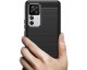 Husa Spate Upzz Carbon Pro, Compatibila Cu Xiaomi 12T / 12T Pro, Negru