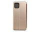 Husa Flip Carte Upzz Magnet Lux Compatibila Cu Samsung Galaxy A03, Piele Ecologica, Gold