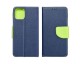 Husa Flip Carte Upzz Fancy Book, Compatibla Cu Xiaomi Redmi 10c, Navy Lime
