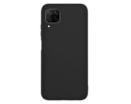 Husa Spate Upzz Matt Compatibila Cu Samsung Galaxy A22 5G, Silicon, Negru, Slim, Matte