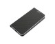 Husa Flip Carte Luna Carbon Compatibila Cu Samsung Galaxy A23 5G, Negru