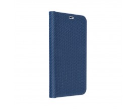 Husa Flip Carte Luna Carbon Compatibila Cu Samsung Galaxy A23 5G, Albastru