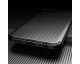 Husa Spate Upzz Rugged Carbon New Auto Focus Pentru Samsung Galaxy A22 5G, Silicon, Negru