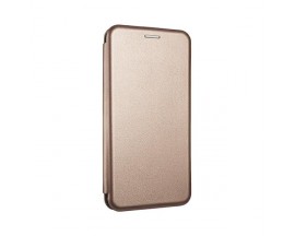 Husa Flip Carte Cu Magnet Lux Upzz Compatibila Cu Samsung Galaxy A23 5G, Piele Ecologica, Rose Gold