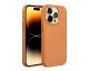 Husa Upzz Leather Cu Functie Magsafe Compatibila Cu iPhone 14 Plus, Orange