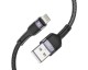 Cablu pentru incarcare si transfer de date TECH-PROTECT UltraBoost, USB Type-C/Lightning, PD 30W, 3A, 1m, Negru