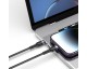 Cablu pentru incarcare si transfer de date TECH-PROTECT UltraBoost, USB Type-C/Lightning, PD 30W, 3A, 1m, Negru