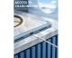 Husa Supcase Cosmo compatibila cu iPad 10.9 inch 2022, Protectie display, Marble Blue