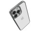 Husa Spate Spigen Optik Crystal Compatibila Cu iPhone 14 Pro Max, Chrome Grey