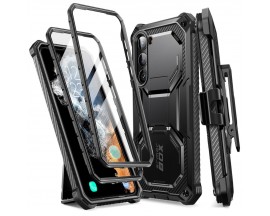 Husa Supcase Iblsn Armorbox Compatibila Cu Samsung Galaxy S23 Plus, Protectie 360, Ultra Rezistenta, Negru