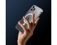 Husa Spate Upzz Hybrid MagSafe, Compatibila Cu iPhone 14, Protectie La Camere, Transparent