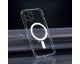 Husa Spate Upzz Hybrid MagSafe, Compatibila Cu iPhone 14 Pro, Protectie La Camere, Transparent