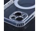 Husa Spate Upzz Hybrid MagSafe, Compatibila Cu iPhone 14 Pro, Protectie La Camere, Transparent