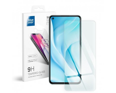 Folie Sticla Securizata BlueStar Dreapta Compatibila Cu Xiaomi Mi 11 Lite 5G, Duritate 9H, Transparenta