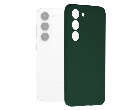 Husa Spate Upzz Techsuit Soft Edge, Compatibila Cu Samsung Galaxy S23 Plus, Dark Green