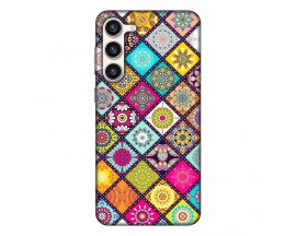 Husa Silicon Soft Upzz Print, Compatibila Cu Samsung Galaxy S23 Plus, Floral