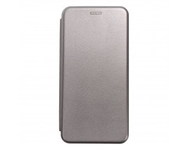 Husa Flip Carte Cu Magnet Lux Upzz Compatibila Cu Samsung Galaxy A54, Piele Ecologica, Gri