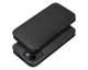 Husa Flip Carte UPzz Dual Pocket Compatibila Cu Samsung Galaxy S21 FE, Piele Ecologica, Negru