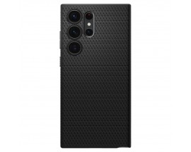 Husa Spate Spigen Liquid Air Compatibila Cu Samsung Galaxy S23 Ultra, Negru